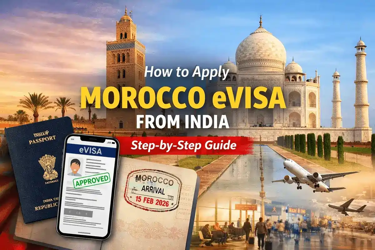 Indian passport holder applying for Morocco eVisa online